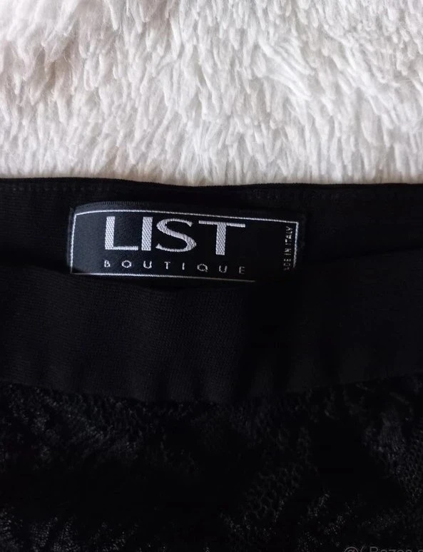 Čierne krajkové šaty - 3