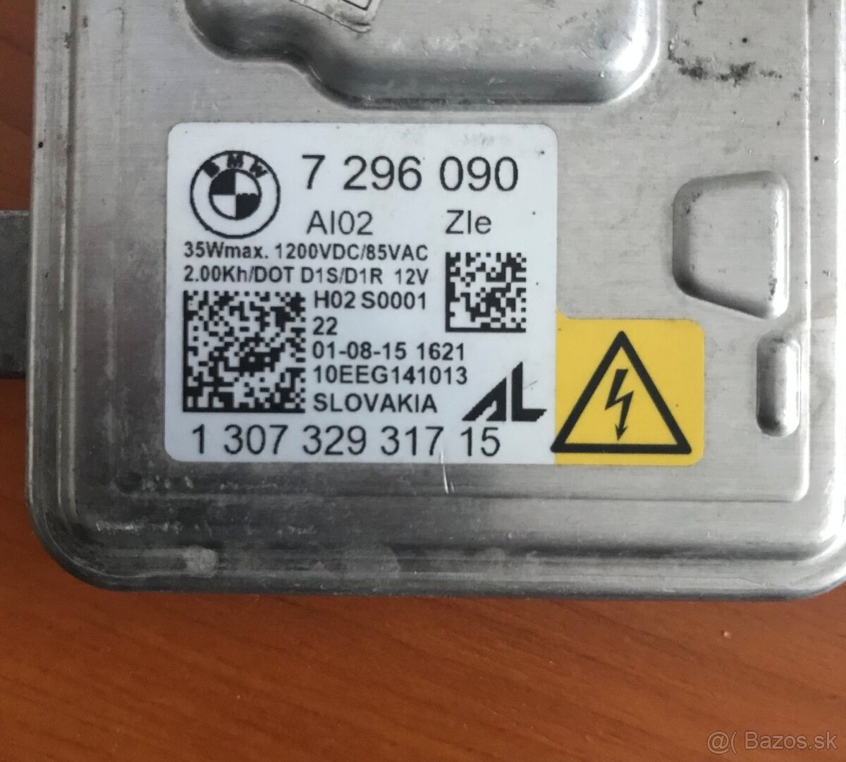 Riadiaca jednotka xenónov BMW - model F - 3