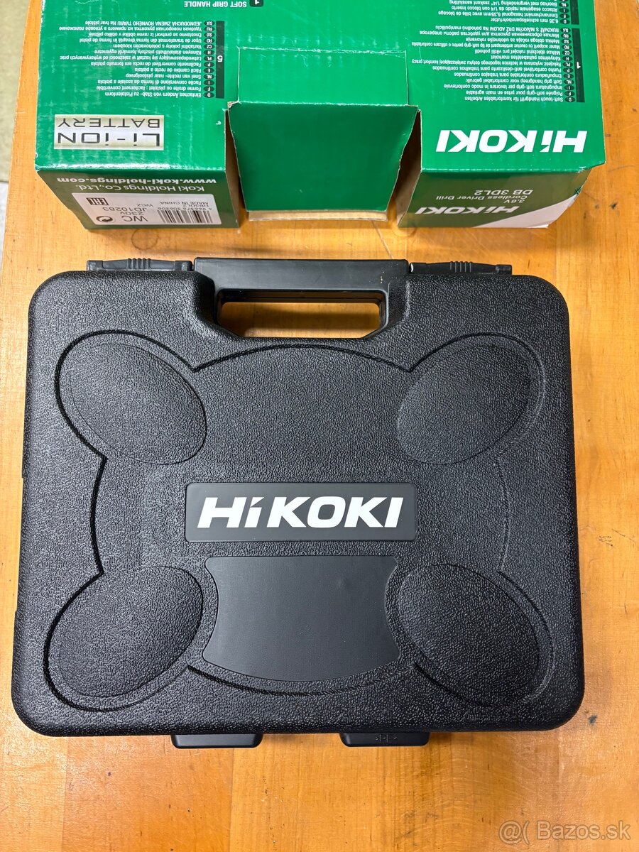 Akumulátorový skrutkovač HIKOKI DB3DL2 - 3