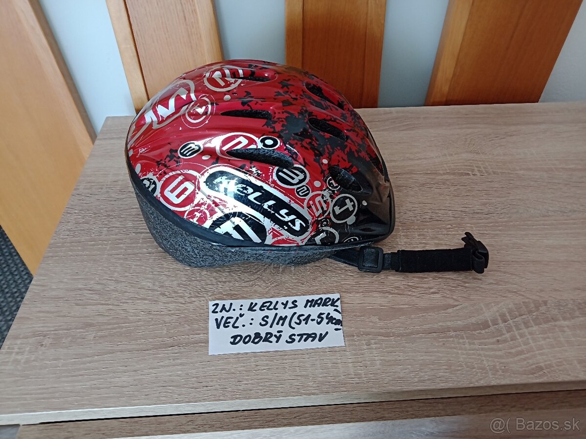 Detská cyklistická prilba zn.Kellys Mark veľ.S/M - 3