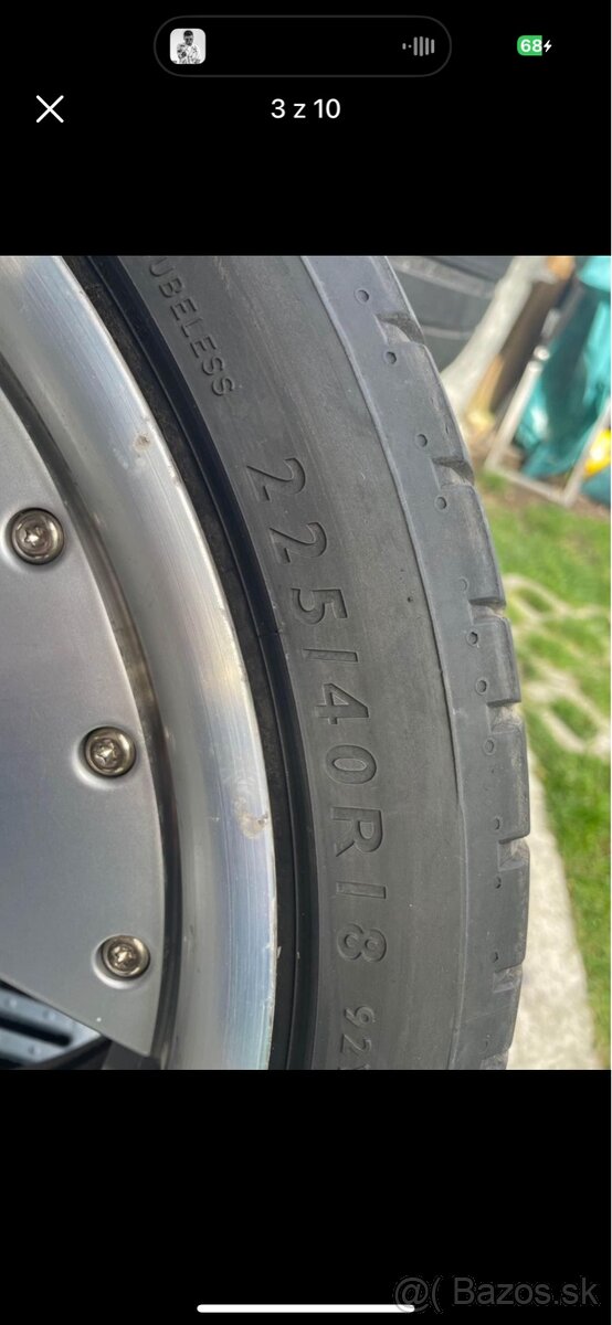 5/120 Elektróny 225/40/18 - 3