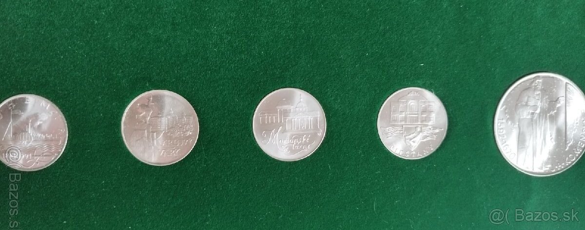 Sada strieborných mincí ČSFR - 3