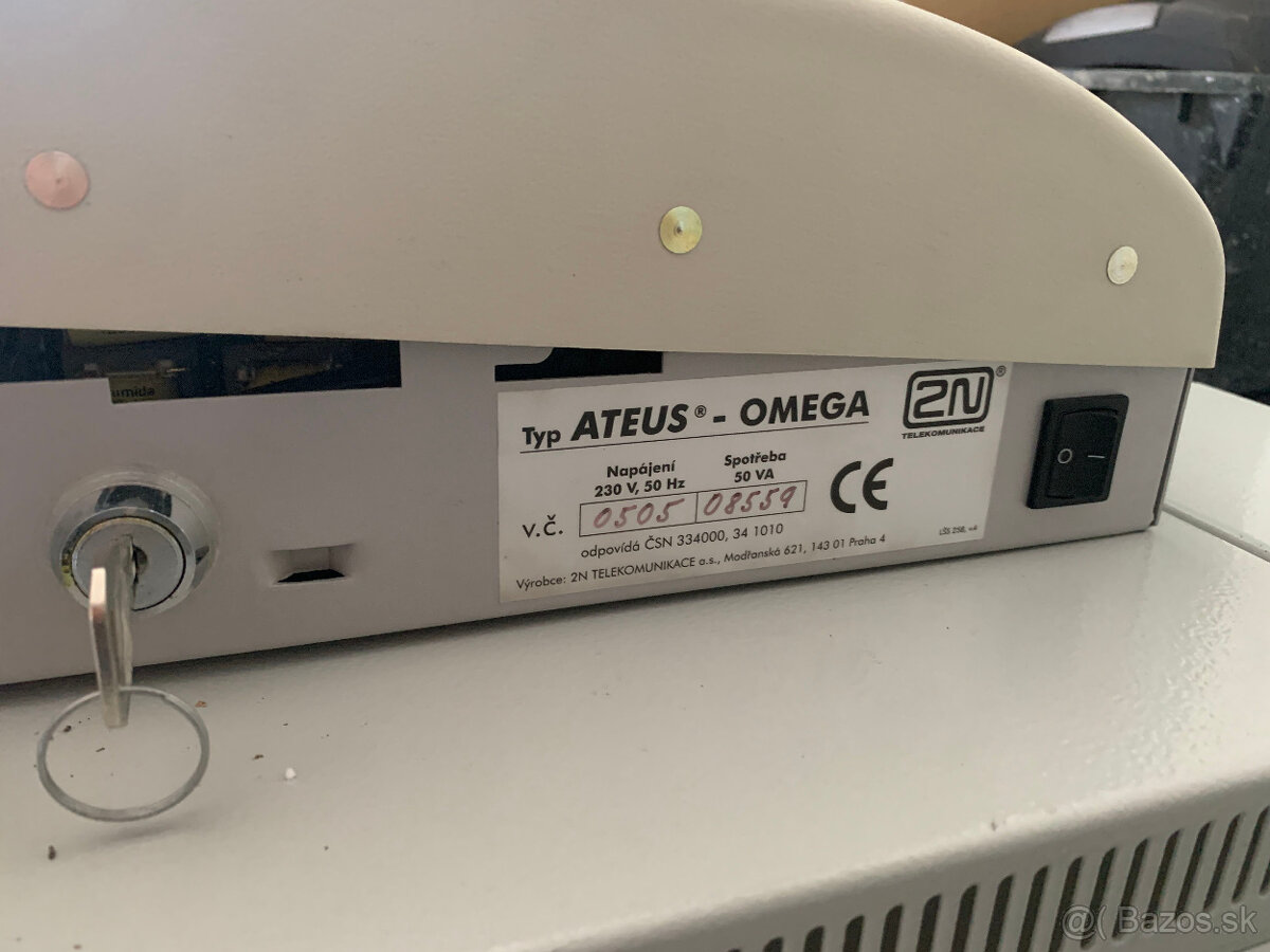 Telefónna ústredňa 2N Ateus - Omega BASIC - 3