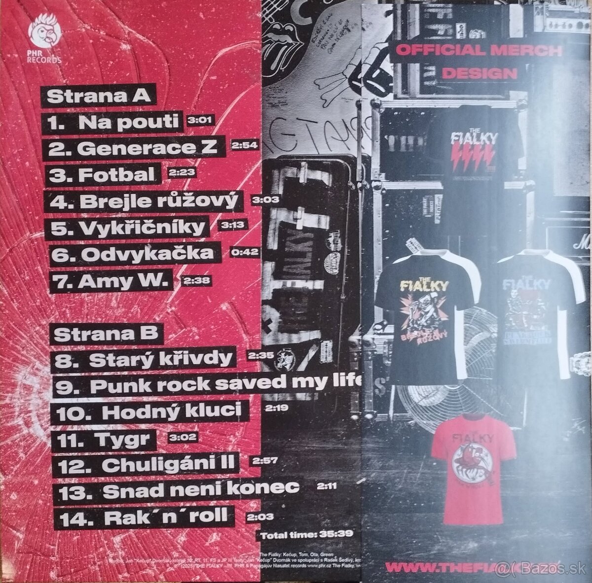 The Fialky - Vykřičníky (LP - limitka) - 3