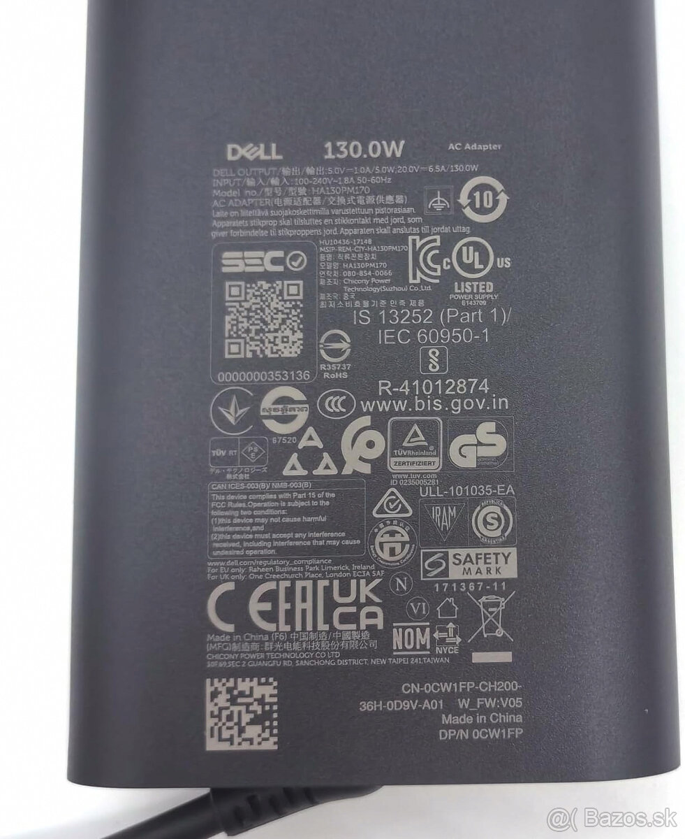 DELL USB-C 130W nabíjačka (originál) - 3