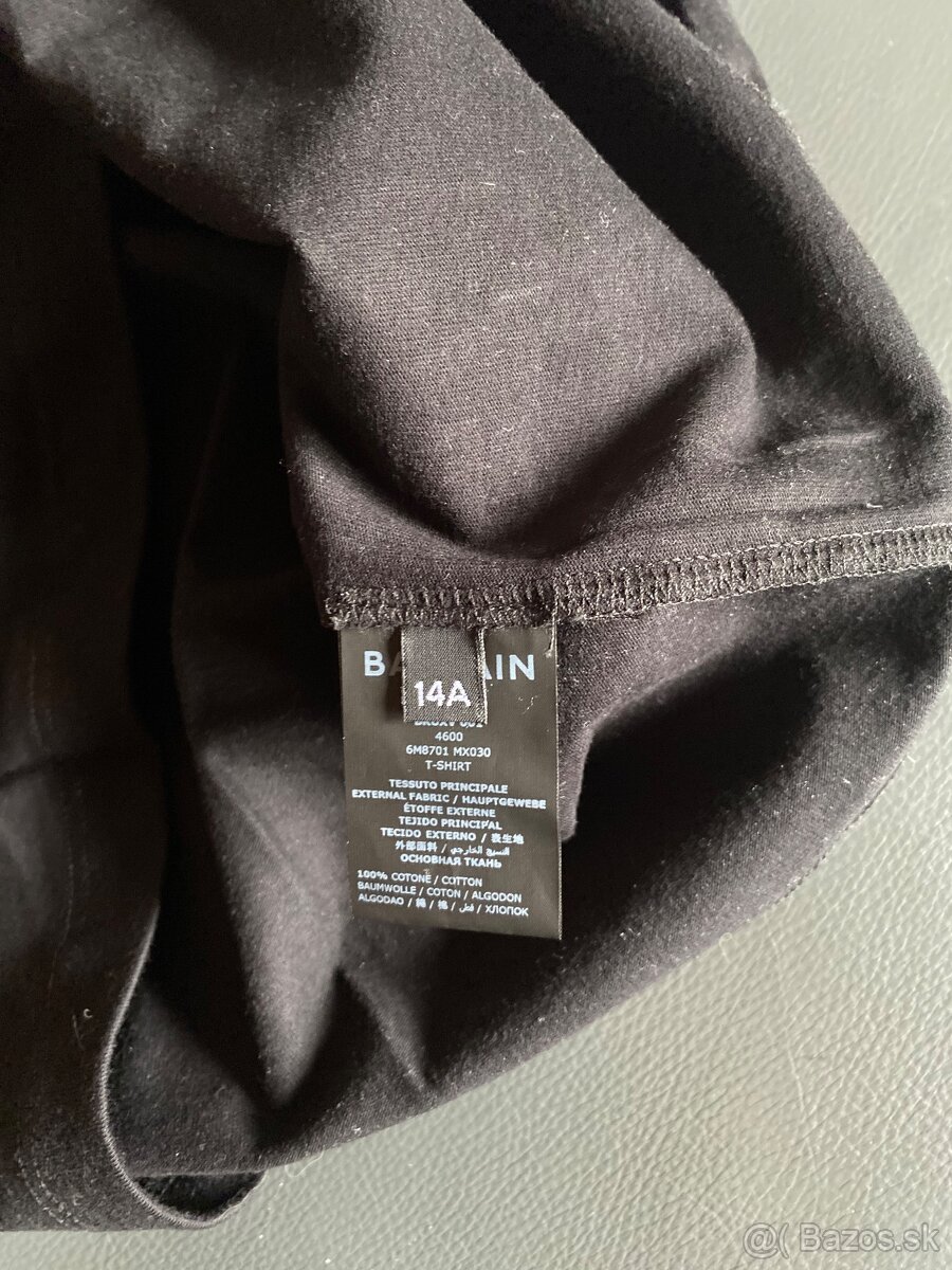 Original tricko Balmain, s visackami - 3