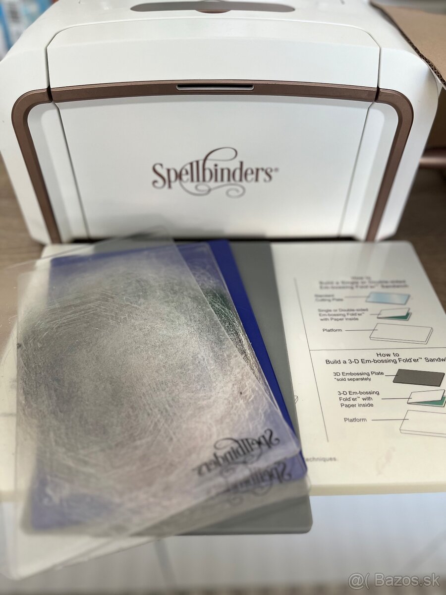 Predám Spellbinders Platinum + šablóny - 3