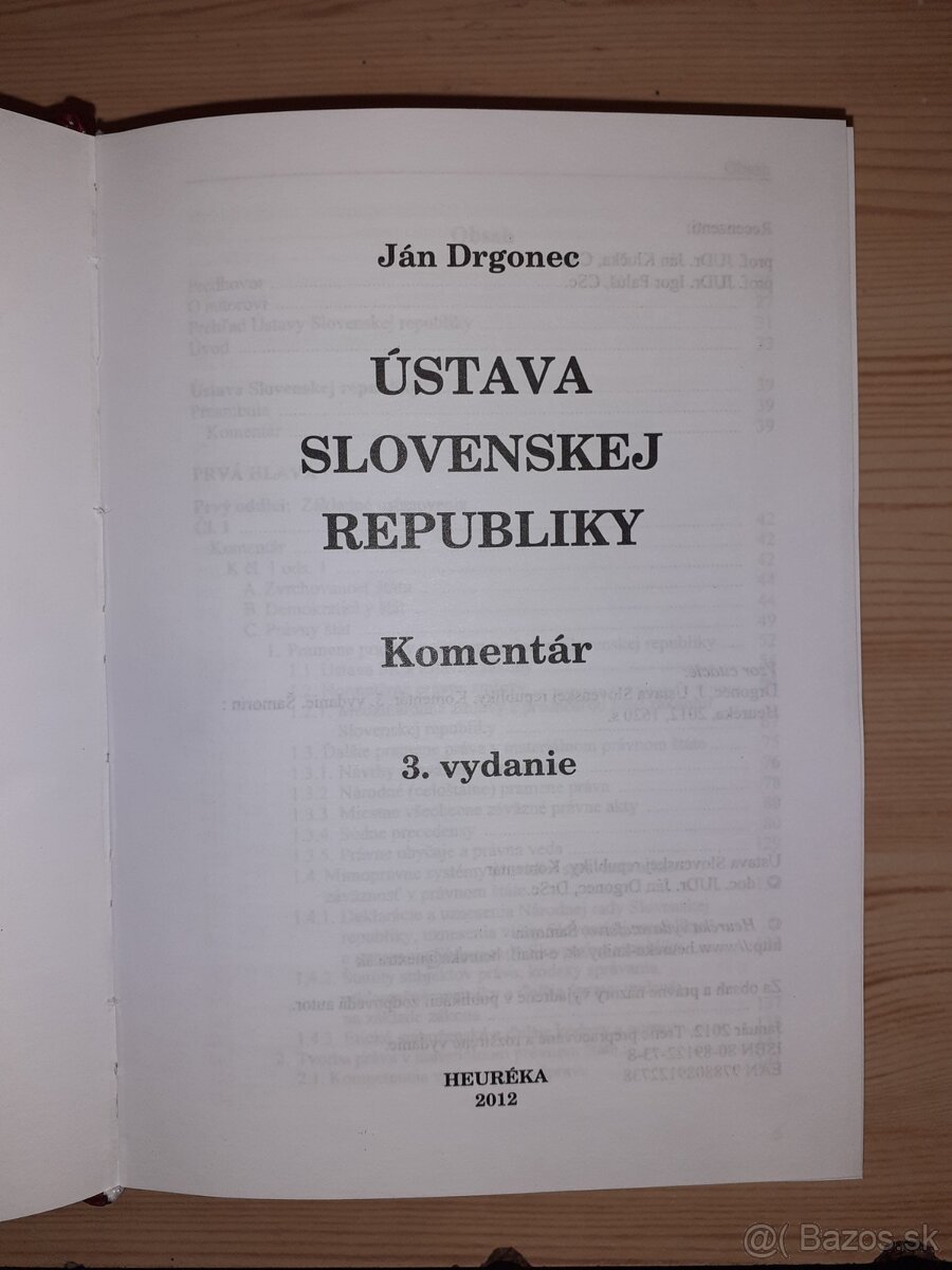 Ústava Slovenskej republiky - Ján Drgonec - 3