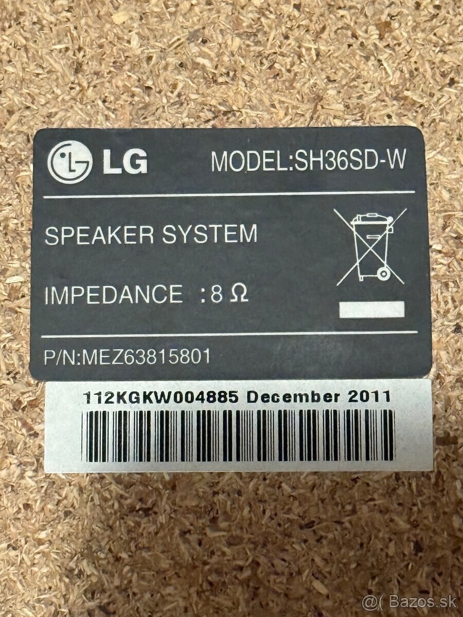 LG domáce kino 5.1 - 3