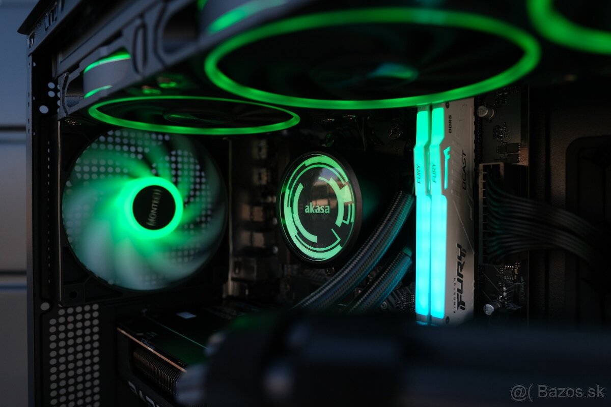 Herný PC, Ryzen 7 7800X3D, RX 9070XT, 32GB RAM, SSD - 3