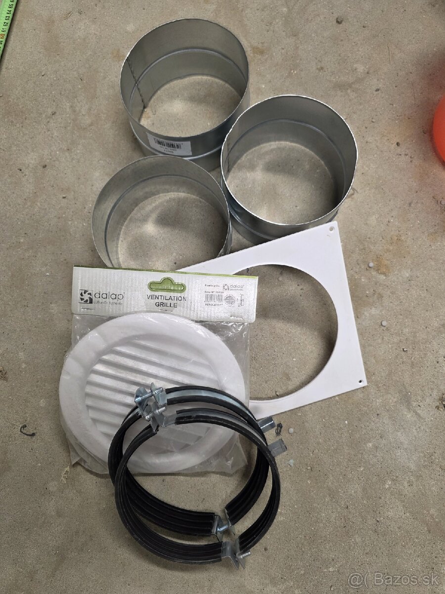 Vzduchove potrubie, izolacia a prislusenstvo - 3