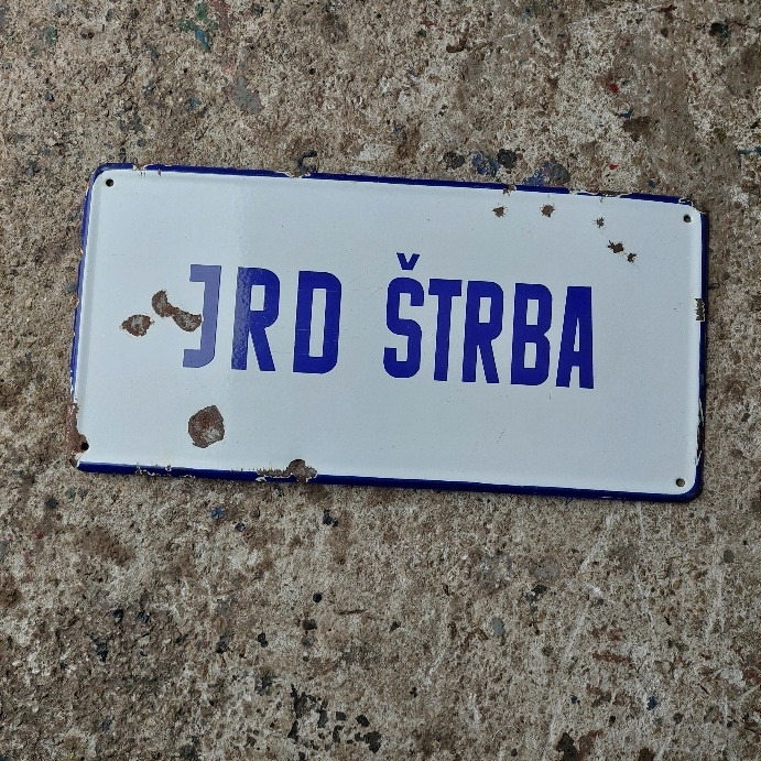 Smaltované tabule - 3