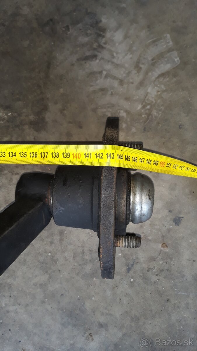 Náprava přívěsného vozíku Kempík - 3