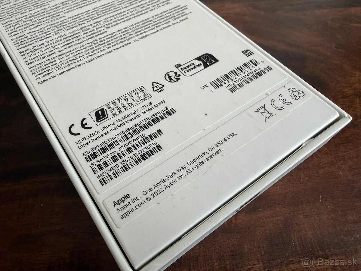 iPhone 13 – 128 GB, Midnight, TOP stav - 3