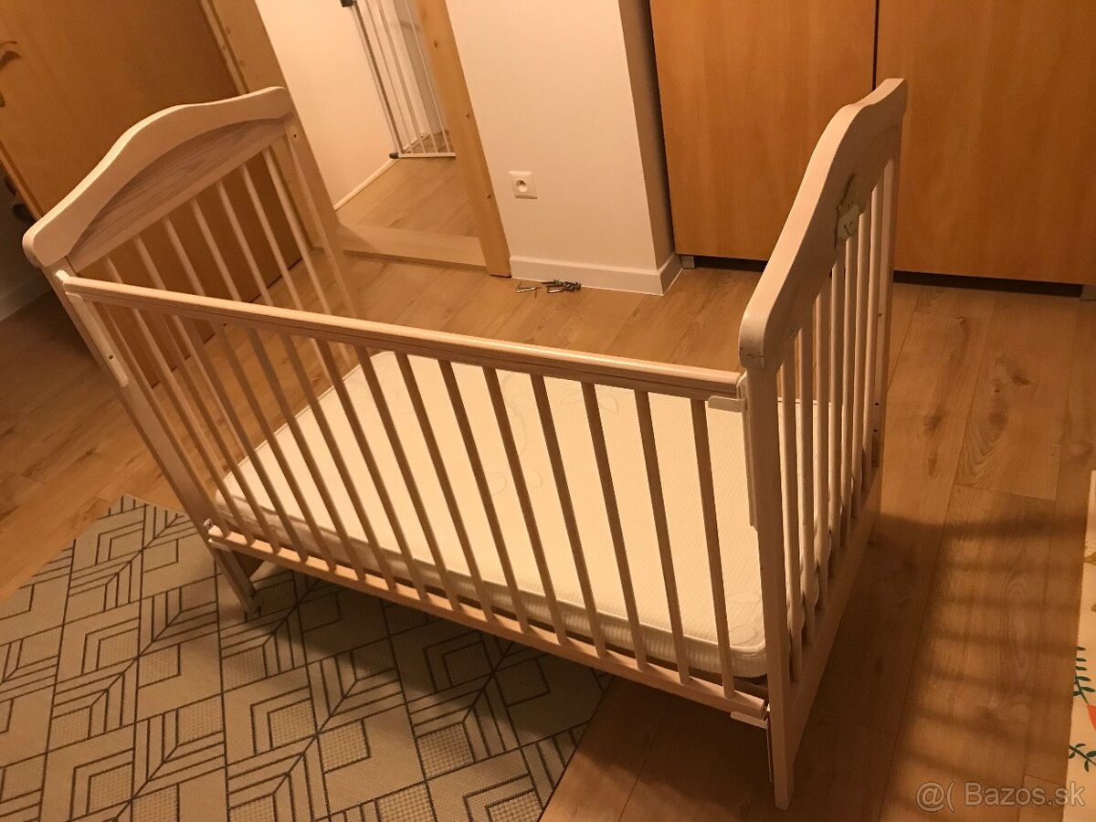 Predám detskú postieľku Drewex Hippo - 3