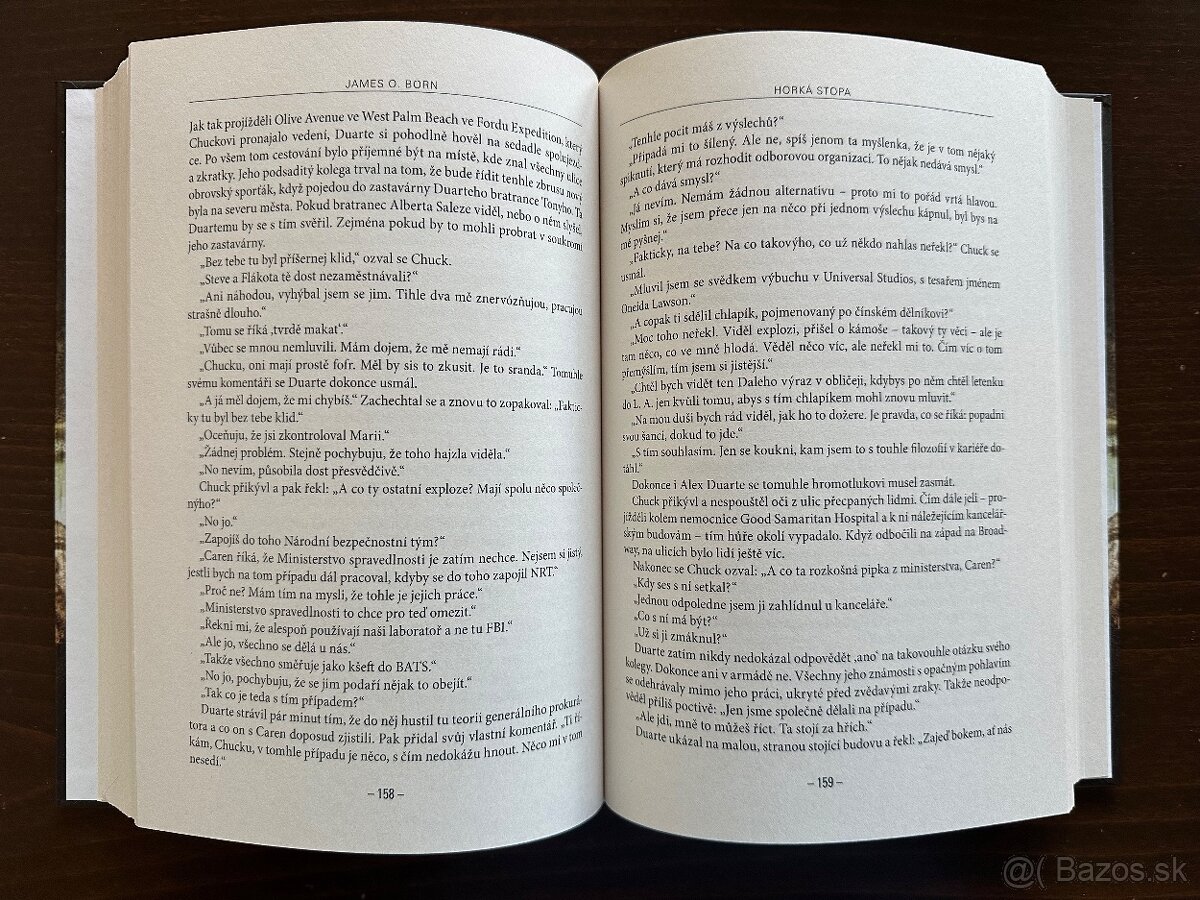 Predám knihu Horká stopa James O. Born - 3