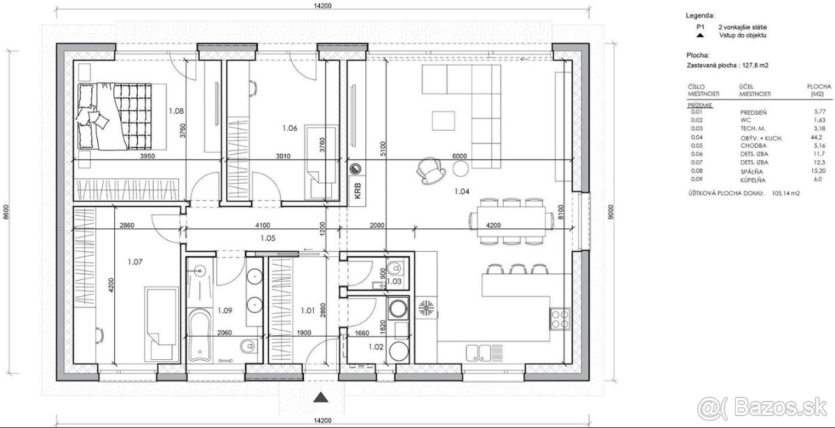 Moderný bungalov v Mlynici s výhľadom na Tatry - 3