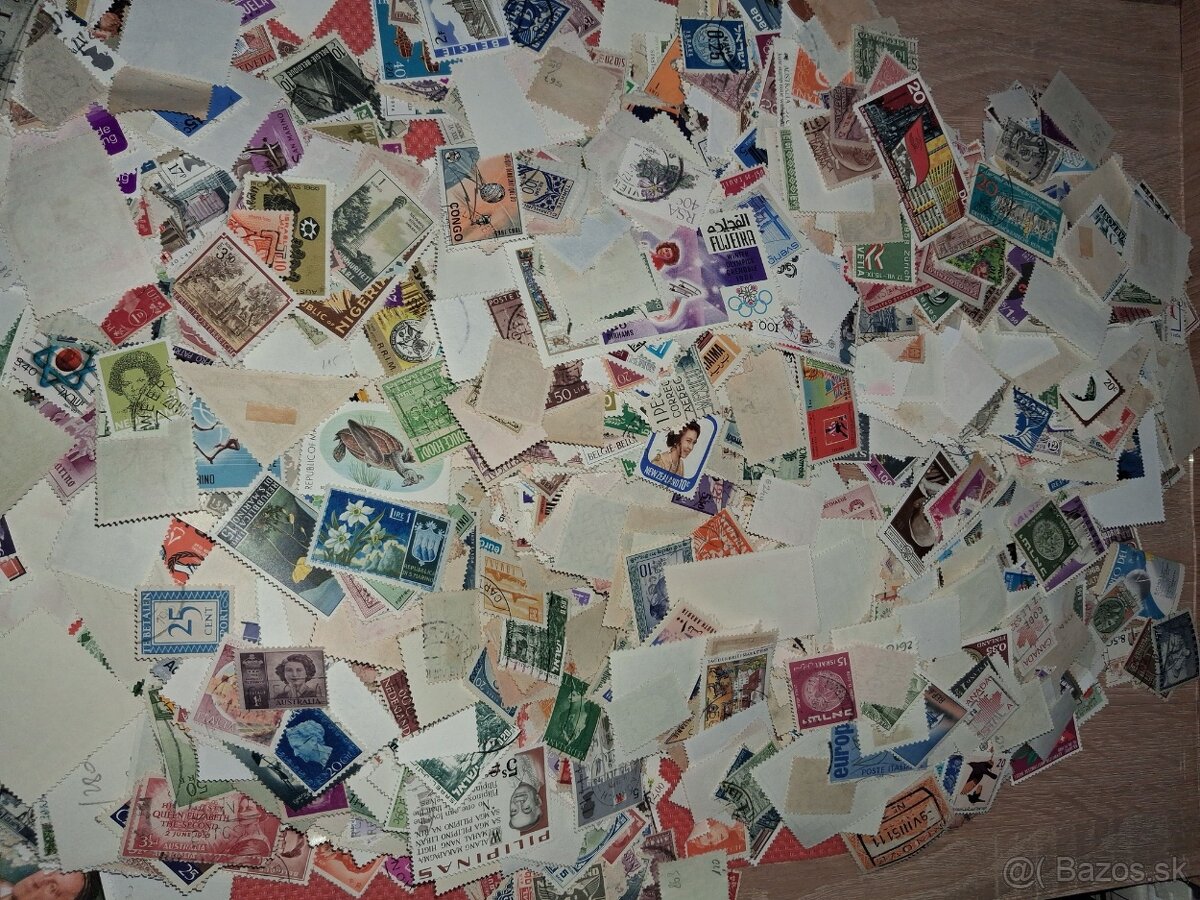 Známky mix 0,500kg 1 - 3