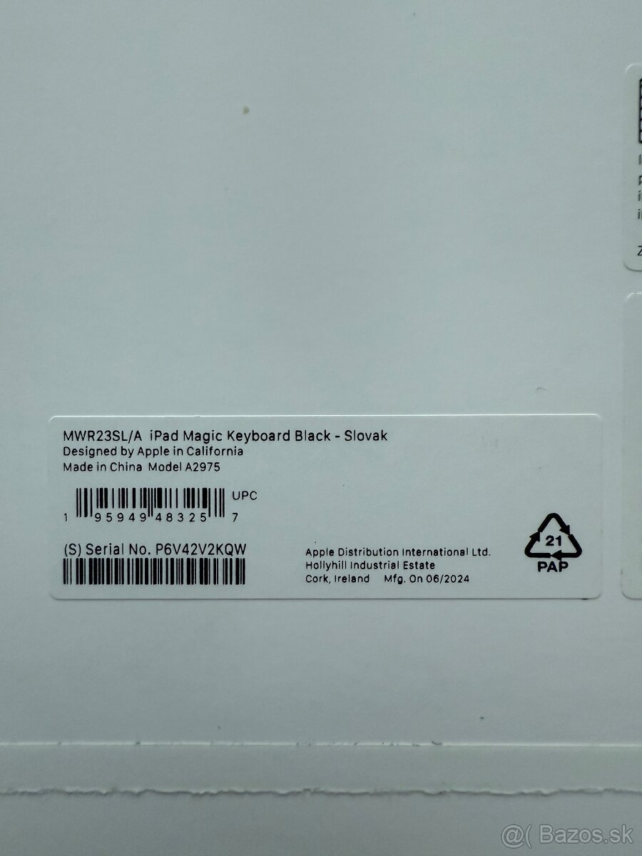 Magic Keyboard pre iPad Pro 11 black - 3