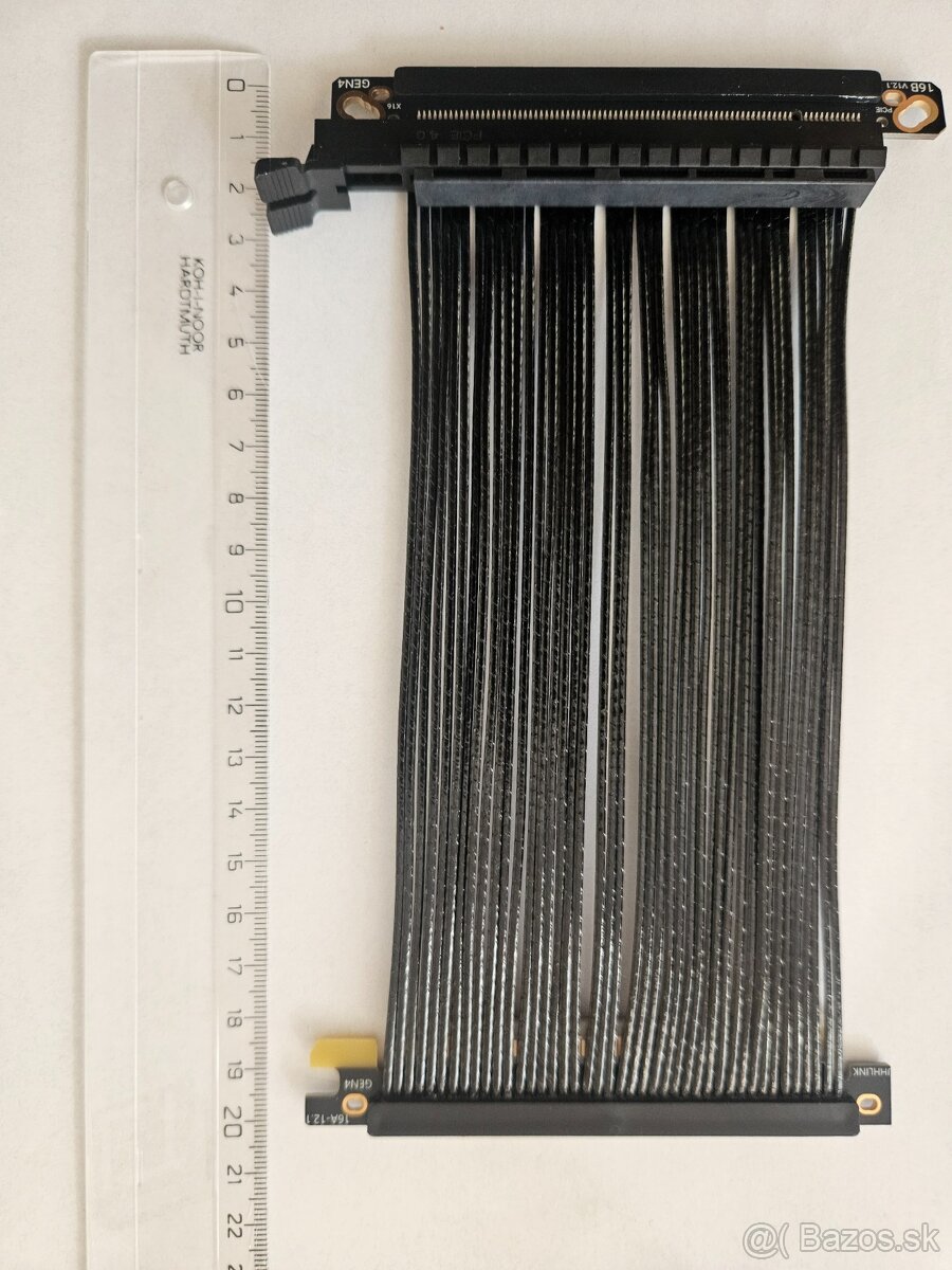 PCIe 4.0 x16 riser cable - kabel na grafiku - 3