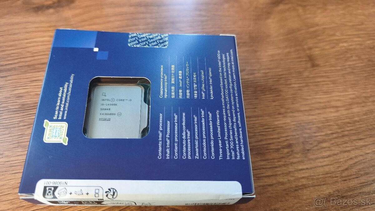Predám procesor I9-14900k - 3