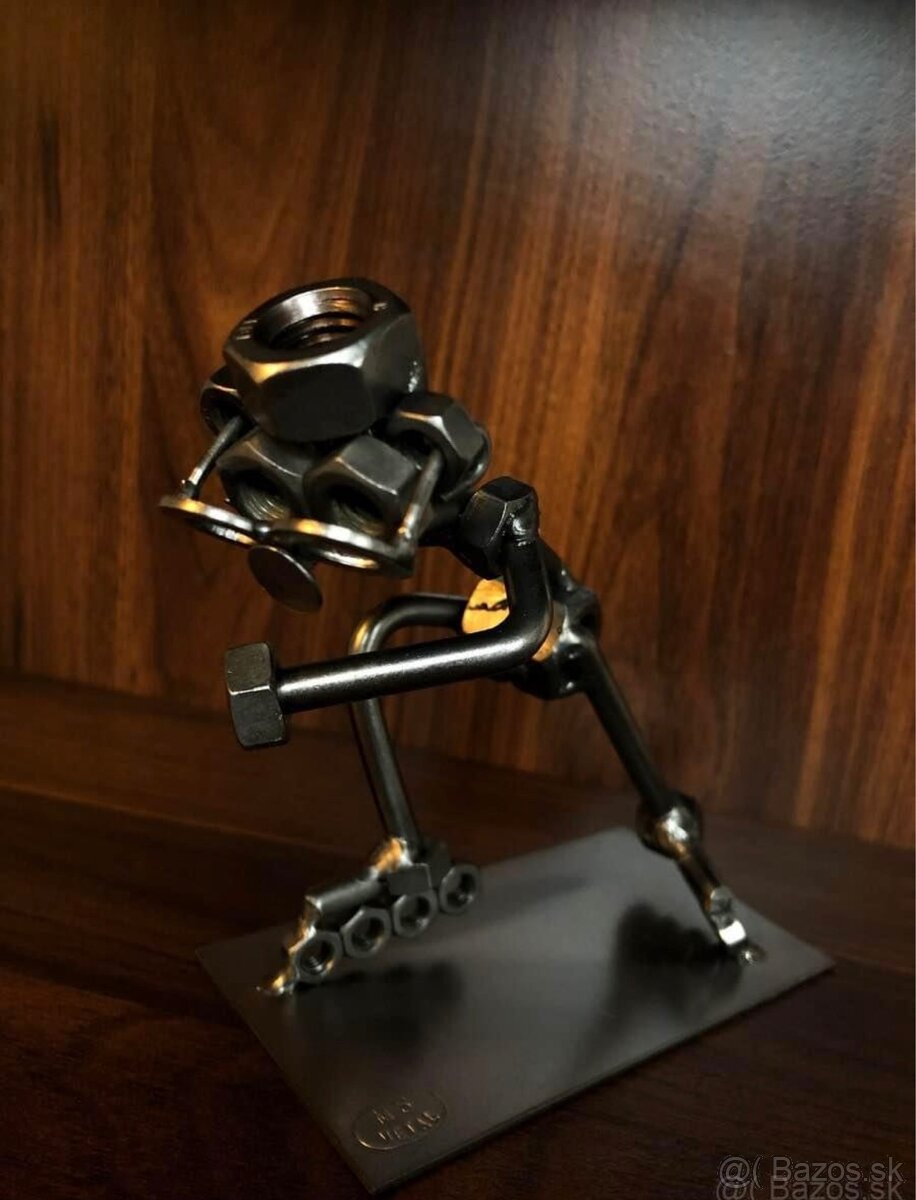 Kovové figúrky, darček, dekorácia - 3