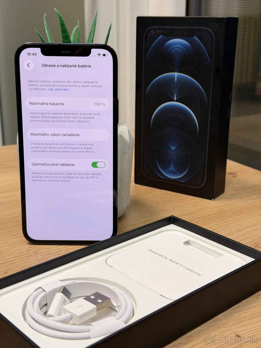 Apple iPhone 12 Pro 256GB - ZÁRUKA / NOVÁ BATÉRIA - 3