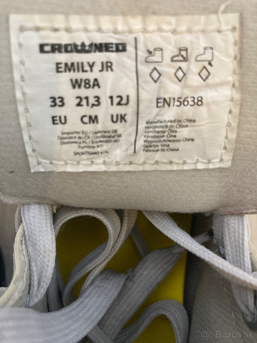 Dievčenské korčule veľ.33 - 3