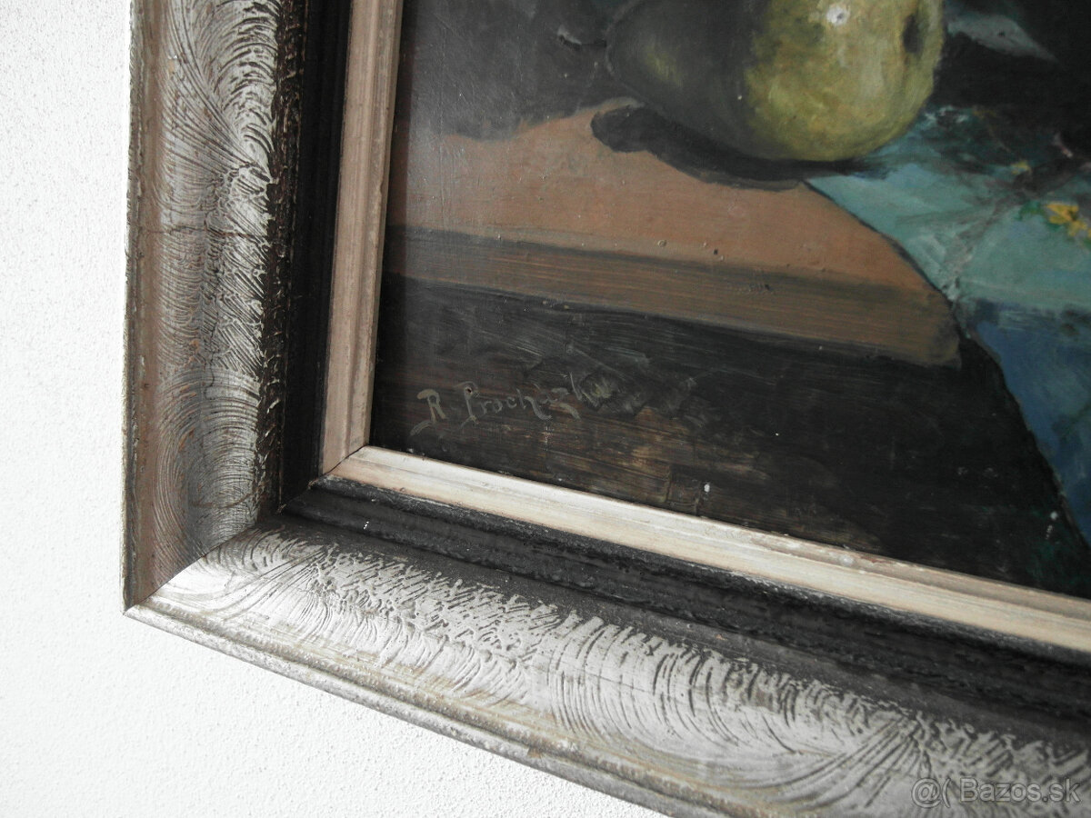 Starý obraz Procházka - 3