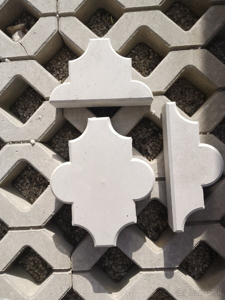 Zámková dlažba baroko/vlnka - 3