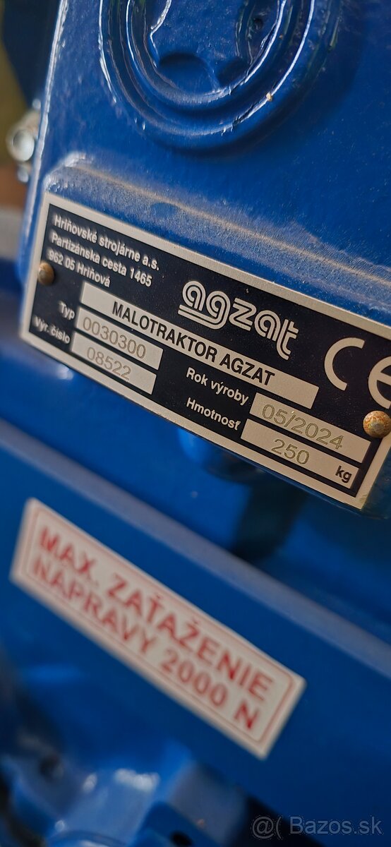 Malotraktor AGZAT AGRO PROFI - 3