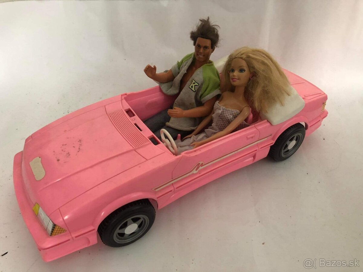 Original velke vintave auto pre barbie pre zberatela , origi - 3