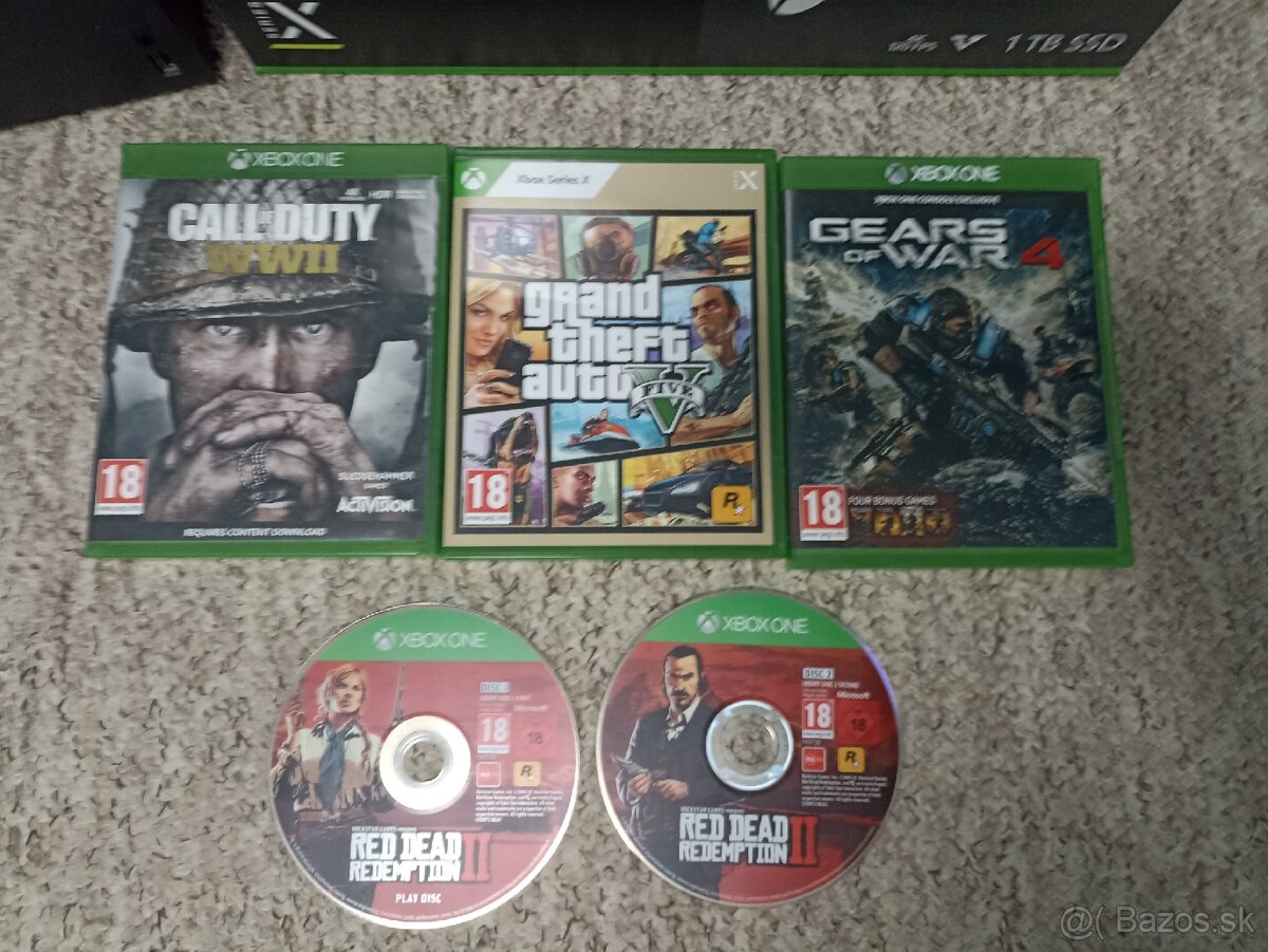 Predám Xbox Series X s 4 hrami a 1 ovládačom - 3