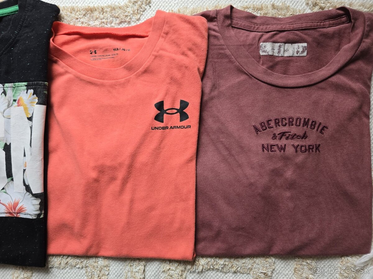 4x tričko s krátkym rukávom 164 - 3