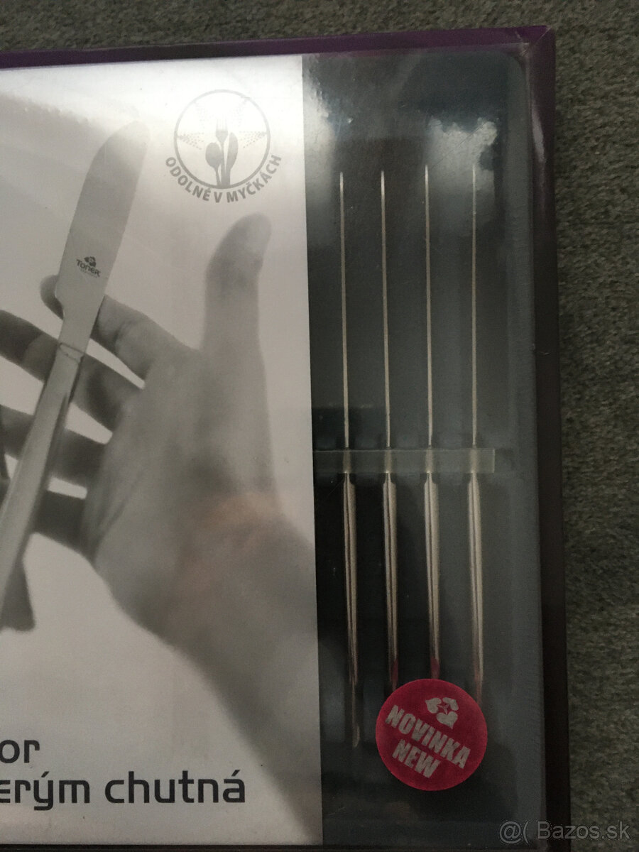Predám nový (nerozbalený) jedálenský nerezový príbor TONER r - 3
