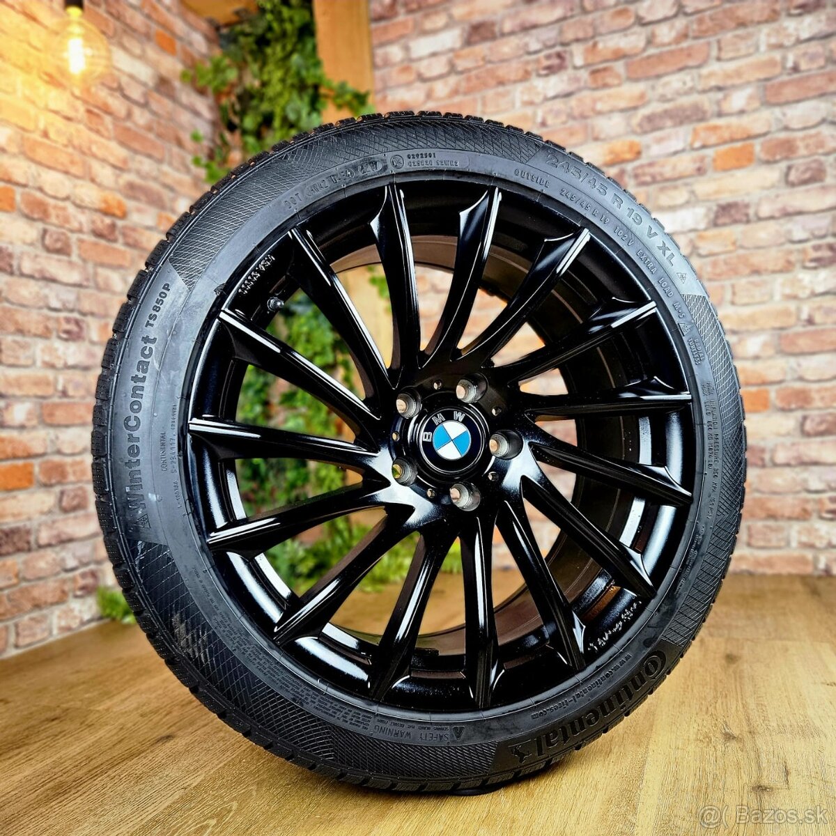 Alu R19 5x120 BMW X3, X4, ... + zimné 245/45R19 - 3