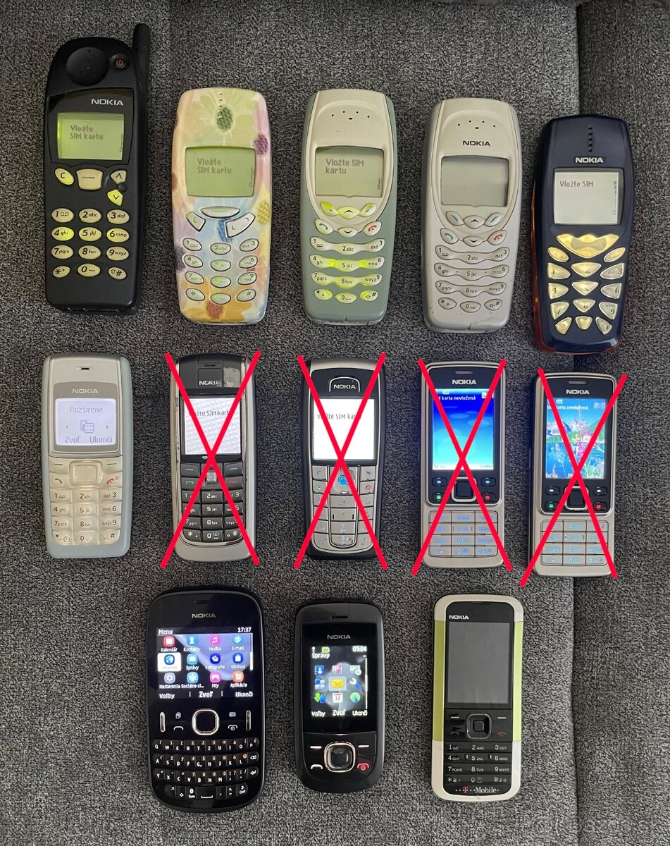 Nokia zbierka - 3