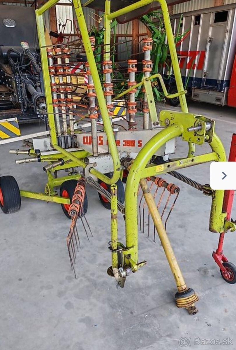 Zhrnovač zhrabovač sena claas 3.9m - 3