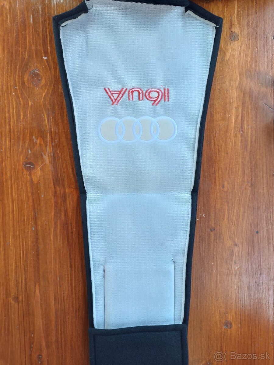 Predám návleky na opierku hlavy s logom Audi - 3