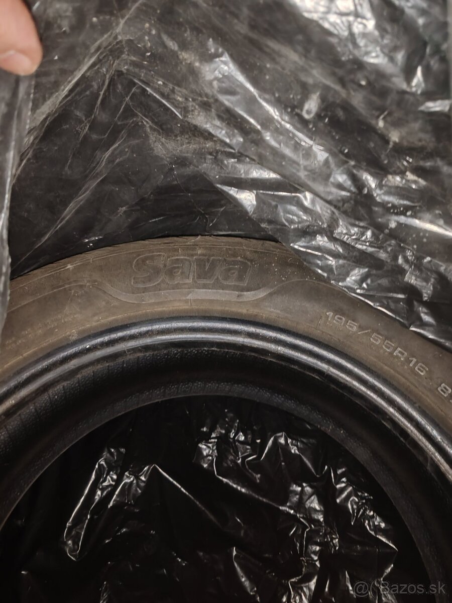 Predám letné pneu 195/55 R16 - 3
