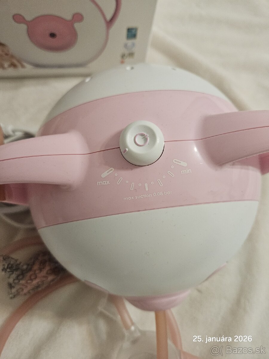 Nosiboo Pro Pink elektrická nosná odsávačka - 3
