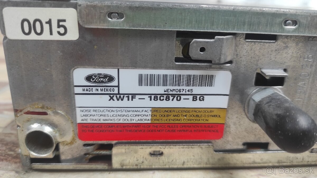 Autorádio Lincoln, Ford, Mercury - 3