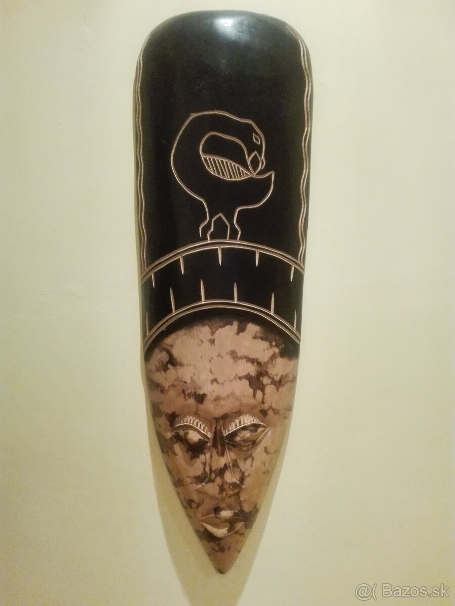 Drevena maska Sumatra - 3