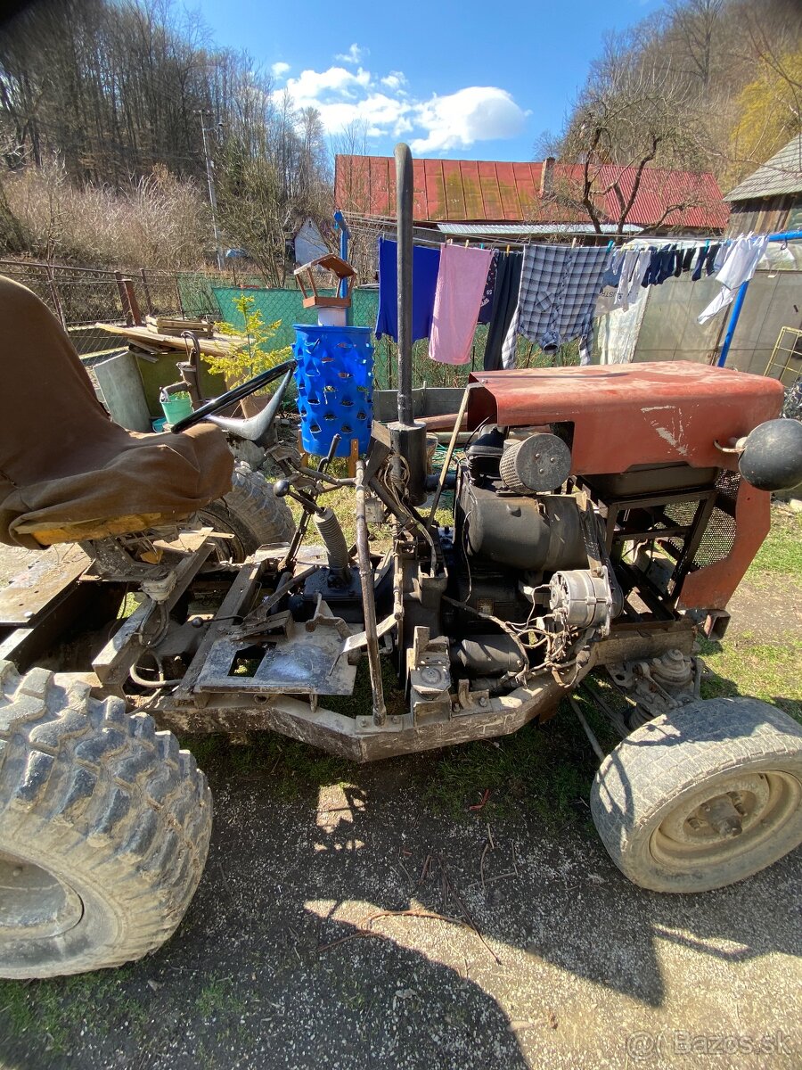 Predám malotraktor domácej výroby - 3