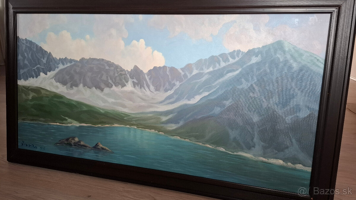 Tatry – olejomaľba na plátne - 3
