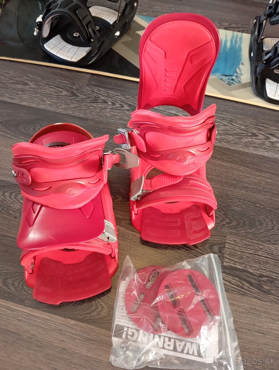 Snowbordova doska DC s viazaním - 3