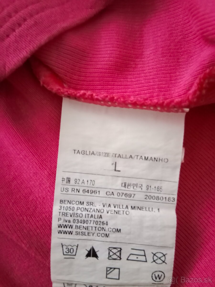 Tričká BENETTON a SISLEY - 3