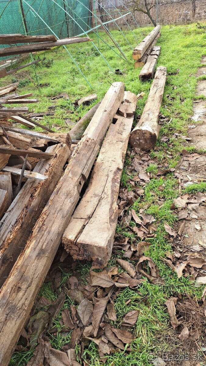 DOSKY HRANOLY A INÉ NA STAVBU-AJ AKO PALIVOVÉ DREVO - 3