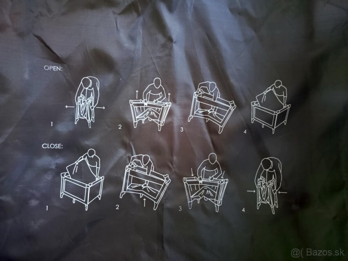 Detská cestovná postieľka - 3