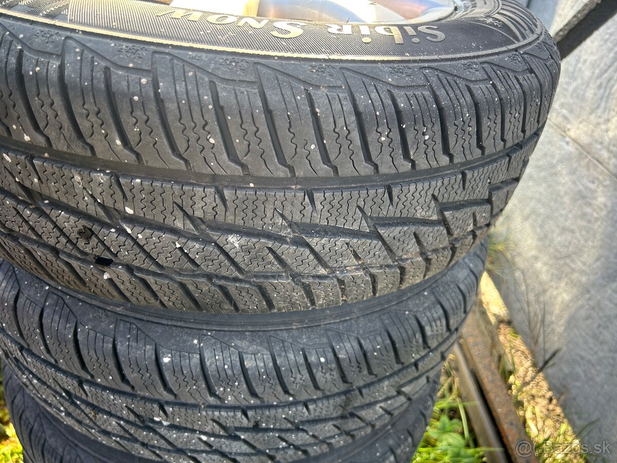 Original elektrony Volkswagen R15 5x112 plus zimne gumy - 3